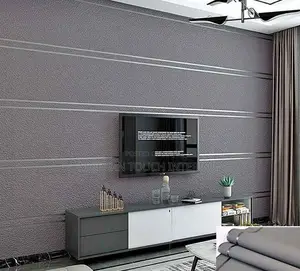 Grey Textured Lines Wallpaper