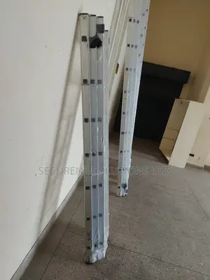 Aluminium Pipe Portable Tripple Extension Vertical Ladder