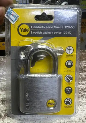 Yale Swedish Padlock Series 120-50(50mm, Water Resistant)