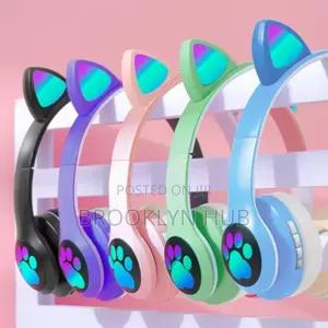 Kids Gift,Cute Cat Ears Headphones