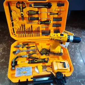 Ingco Cordless Drill Tools Set 165pcs Toolset Tool Boxes