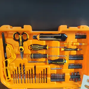 Ingco Cordless Drill Tools Set 165pcs Toolset Tool Boxes