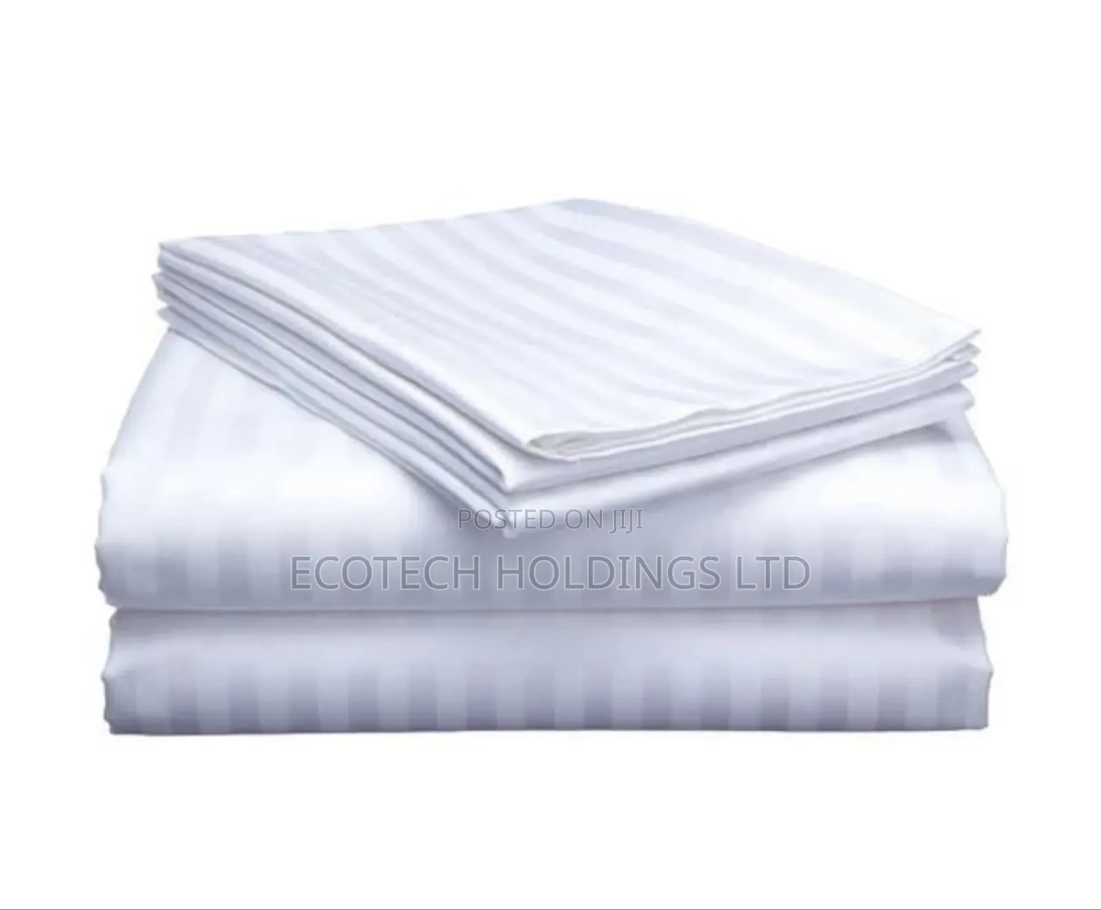 6by7stripped Colored Bedsheets,2flat Bedsheets,2pillowcases