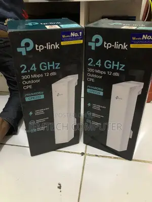 Tp-Link TL-CPE220 2.4 GHZ 300mbps 12dbi Outdoor CPE`` `