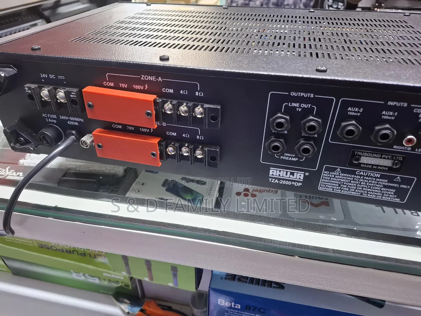 Ahuja TZA-2000DP Amplifier