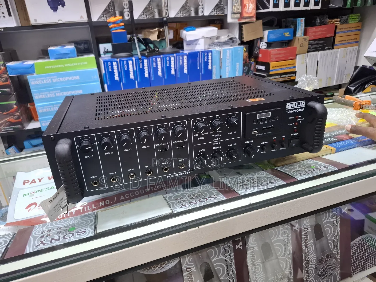 Ahuja TZA-2000DP Amplifier