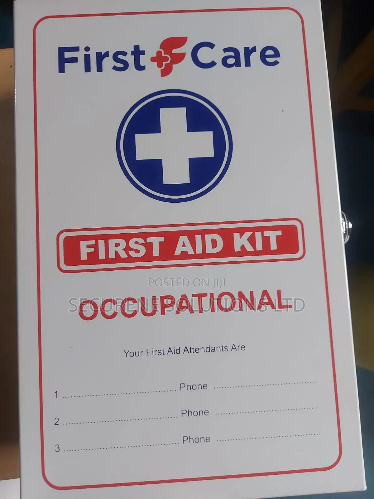 Occupational White Big First Aid Kit