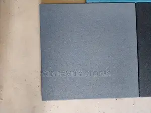 Gray Gym Rubber Tiles