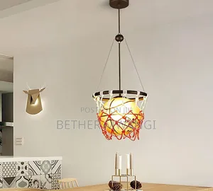 Basketball Chandelier in Kenya