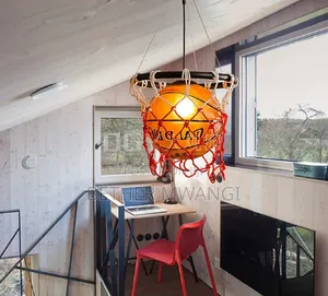 Basketball Chandelier in Kenya