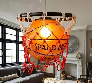 Basketball Chandelier in Kenya