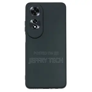 Oppo A60 Silicone Case Black 