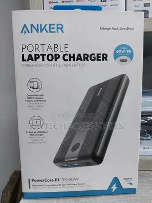 Anker Powecore Iii 60w Portable Laptop Charger Powerbank