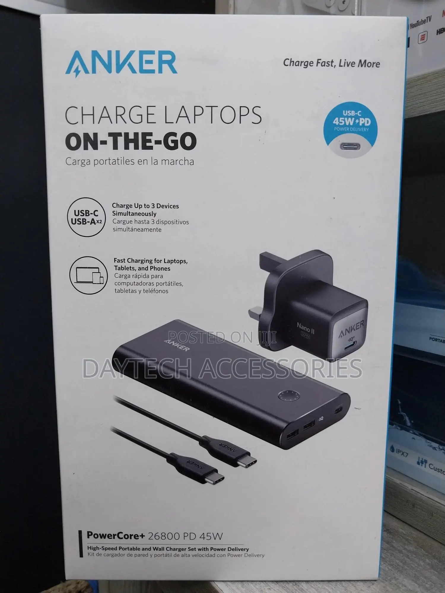 Anker Powercore+ 26800 Pd 45w Laptop Powerbank