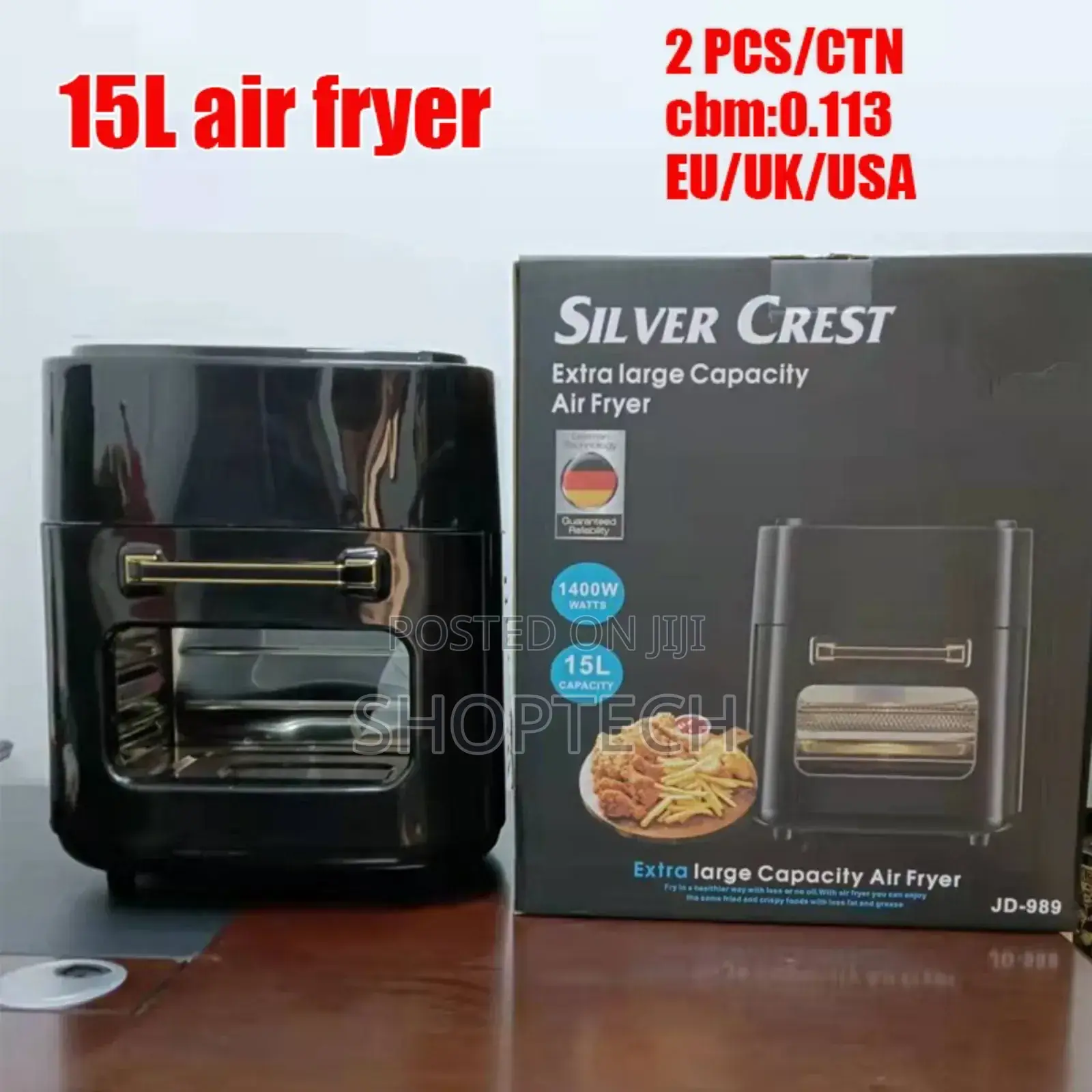 Silver Crest Air Fryer 15L.