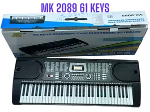 Mk 2089 61 Keys Teaching-Type Electronic Keyboard ( Black)