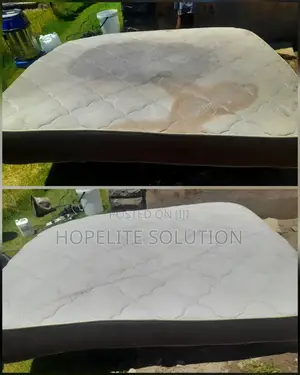 Before and After Mattress Cleaning