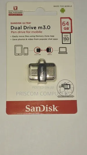 Sandisk OTG USB Flash Drive Flash Disk 64GB