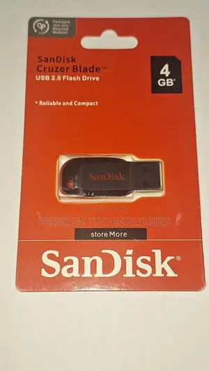 4GB Sandisk Cruzer Blade USB Flash Drive Flash Disk