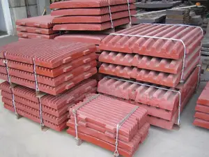Jaw Plate Accessories for PE400×600 Jaw Stone Crusher