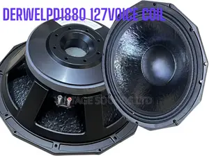 Derwel Pd1880 127 Voice Coil 18” Subwoofer Bass Speaker