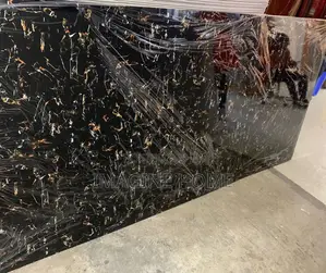 Black Stripes Marble Sheets Wall Decor