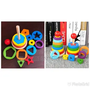 *Wooden Rainbow Tower*