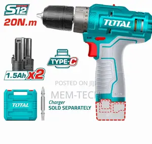 Total Tdli12202 Cordless Drill 12V
