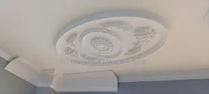 Decorative Ceiling Medallion for Chandaliers(Gypsum)