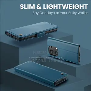 Xiaomi Redmi Note 13 Pro Leather Flip Wallet Blue