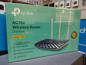 Tp-Link Archer C20 Wifi Router 733 MBPS
