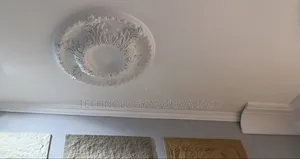 Victorian Crest P.U. Ceiling Medallion.