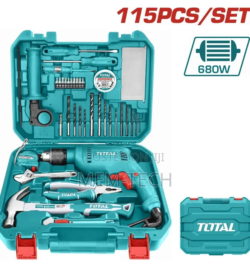 Total THKTHP1152 115 PCS Tools Set