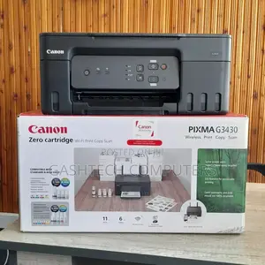 Canon Pixma G3430 Printer Zero Catridge
