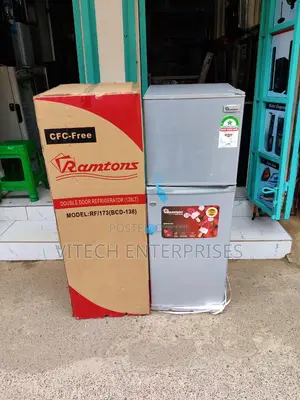 Ramtons RF/173, 2 Door Direct Cool Fridge, 128 Litres -