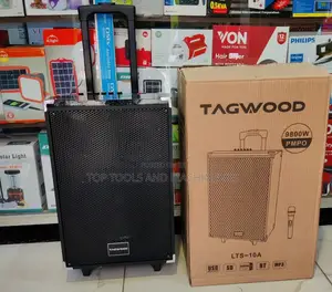 TAGWOOD LTS-10a Trolley Speaker, Microphone