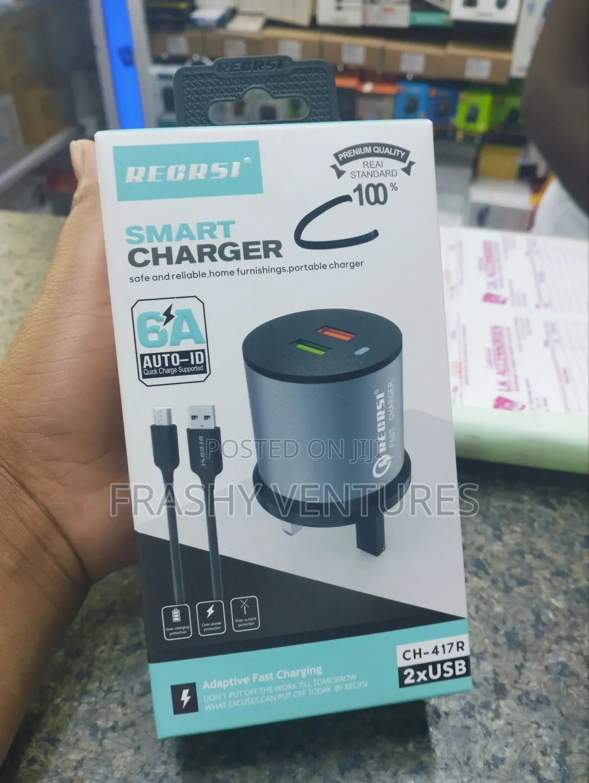2*USB Smart Charger 6A