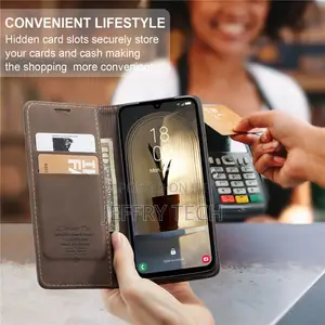 Samsung Galaxy A33 5G Wallet Magnetic Case Coffee