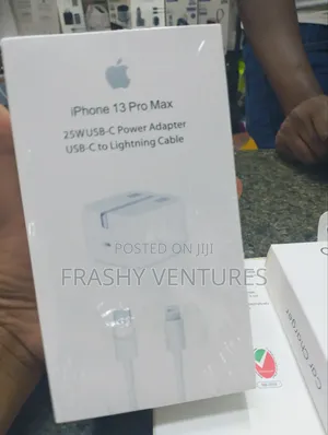 iPhone 13 Pro Max Adapter and Cable