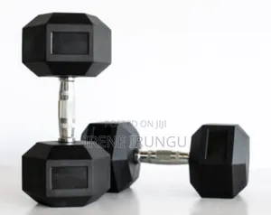 Gym Dumbbells, 5kg Pair