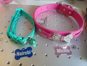 Sparkly Crystal Bow Tie Dogs Cat Collars Bowknot Diamonds
