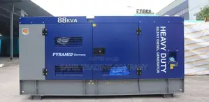 88 Kva Pyramid Water Cooled Diesel Silent Generator 3 Phase