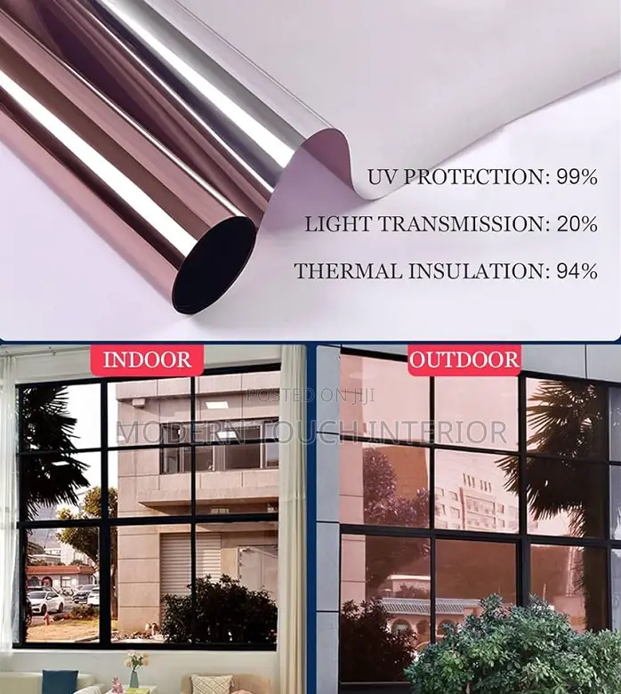 Sun-Resistant Reflective Window Film