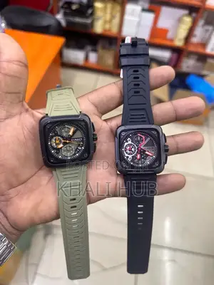 Curren Black Fashionable Chronograph Watch Curren