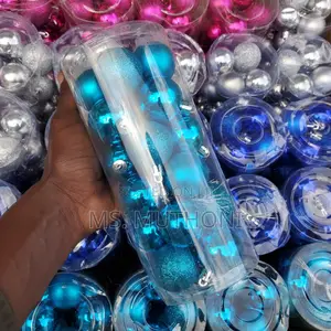 4 Cm 24pcs Christmas Balls Decor Set*