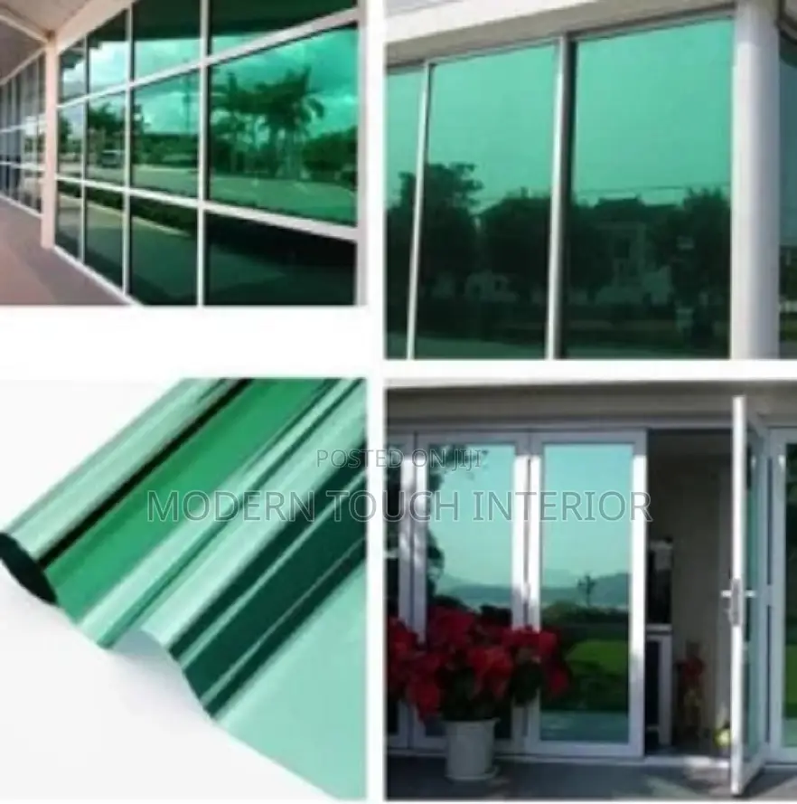 Green Privacy Window Film