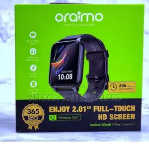 Oraimo Watch 4 Plus 2.01 HD, BT Call,