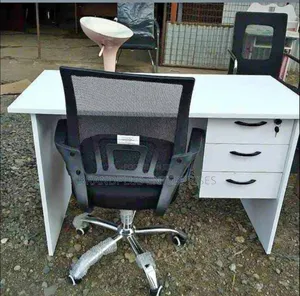 Black Chair and Desk