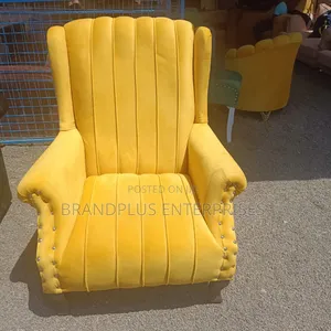 Mustard Wing Chair