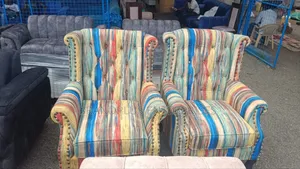 Multicolor Wing Chair